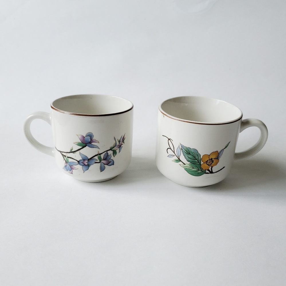 Woodhill by Citation Vintage Floral Mugs